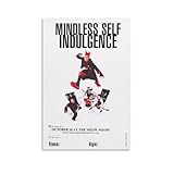 SRJUDR Poster "Mindless Self Indulgence", Kunstdruck, Pop-Wandkunst und Drucke, Leinwanddesign, Portrait, Wanddekoration, 30 x 45 cm, ungerahmter Stil
