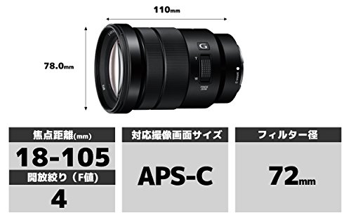 Sony E PZ 18-105mm f/4 G OSS Lens for Sony Digital SLR Cameras - International Version (No Warranty) by Sony - Used condition - Image 4