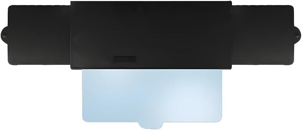 Sun Visor Extender for Car, Anti-Glare Adjustable Visor Extension Sun Blocker with PC Lens & 2 Side Sunshade, Sunvisor Extender Attachment Blocks UV Sunlight, Universal for Vehicles