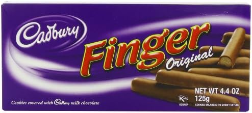 Cadbury Fingers Milk, 4.02 Ounce (114g)