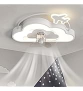 Ventilateur Plafond Avec Lumiere LED Réversible - 6 Vitesses, Silencieux