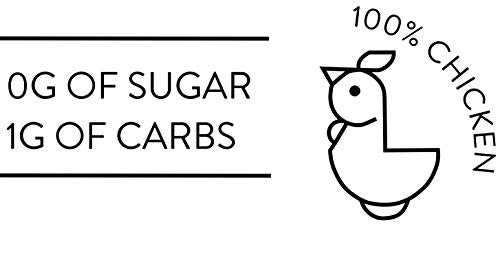 Flock Keto Chicken Skin Chips | 100% Real Chicken | Low Carb, High Protein, Gluten Free Single Serve Snack | Salt and Vinegar Flavor, 8-Pack