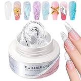 3D-Nagelgel, 3D-Modelliergel, feste Nagelverlängerungen, 60 ml, nicht klebriger Maniküre-Builder, zum Schnitzen, Kunst, Handmalerei, Salon, Zuhause
