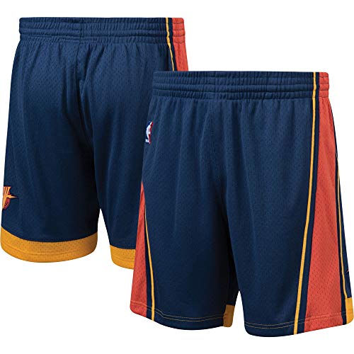 NBA Youth 8-20 Hardwood Classic Official Swingman Shorts (Youth - X-Large, Golden State Warriors Navy)