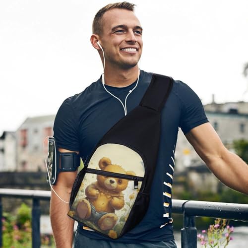 Mochila tipo bandolera para senderismo y uso casual miniatura 3