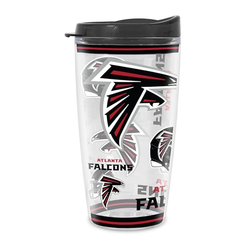 Image of Rico Industries NFL Football Double Wall Mayhem 16oz Tritan Tumbler W Lid