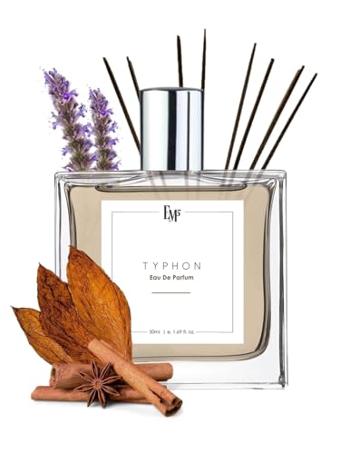 Image of EM5 Typhon Unisex Perfume Spray for Men & Women | Rose Oud Amber | EDP Strong and Long Lasting Fragrance | Luxury Gift for Him /Her