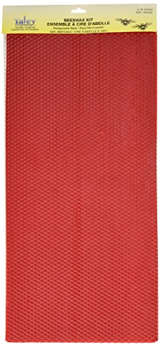 Yaley Beeswax Sheet Kits, Red