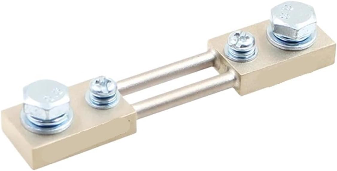 2PCS DIN43703 5A-150A DC Shunt Resistors (Without Socket)(70A,100mV)