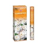 Gardenia - Box of Six 20 Gram Tubes - HEM Incense