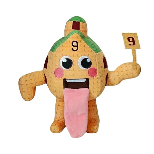 FUNKY STORE Steal a Brainrot Plush No.9 Esok Sekolah Plushie for Birthday Gifts, Expressive Plush Home & Office Desk Décor, Gift Idea for Birthdays, for Party Favors, Easter Decoration