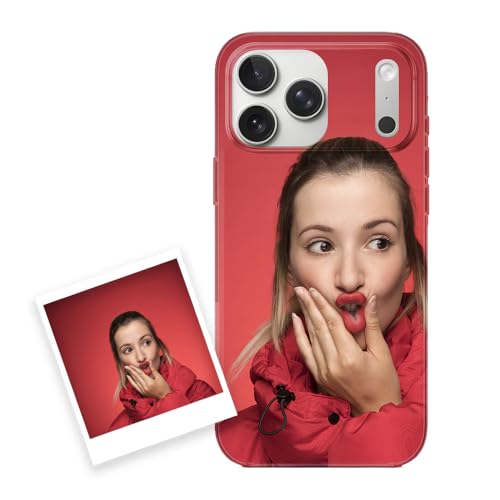 Pevita Funda para iPhone 17 Pro Personalizada con Foto o Imagen | Funda Personalizable para iPhone 17 Pro