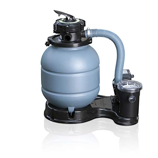 Gre Fs320 - Filtro De Arena Para Piscina Incluye Pre-Filtro. Para Piscinas Enterradas, Autoportantes O Elevadas De Hasta 4.000 L, Con 180 W De Potencia