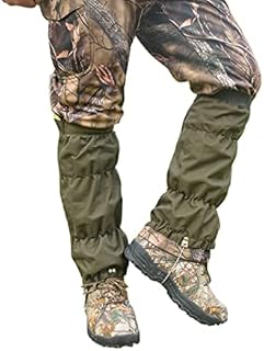 Adjustable Snake Gaiters Men Women Snake Boot Gators Bite Protection Guards Chaps Waterproof Leg