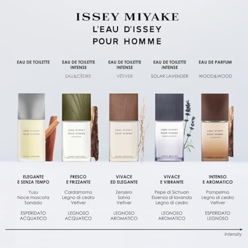 Issey Miyake - L'eau D'issey Pour Homme Solar Lavender - Eau De Toilette Intense Uomo 100 Ml Vapo - 5