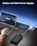 BENFEI Obudowa HDD/SSD SATA 3,5/2,5 cala, konstrukcja bez narzędzi, obsługuje dyski twarde 20 TB i UASP