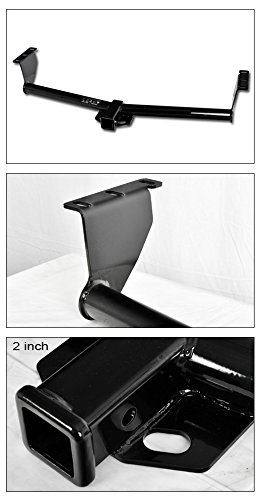 Tlaps 7422453883840 For 2006-2014 Sedona Long Wheel Base / For 2007-2008 Entourage Class 3 Iii Black 2" Trailer Hitch Receiver #TOP3