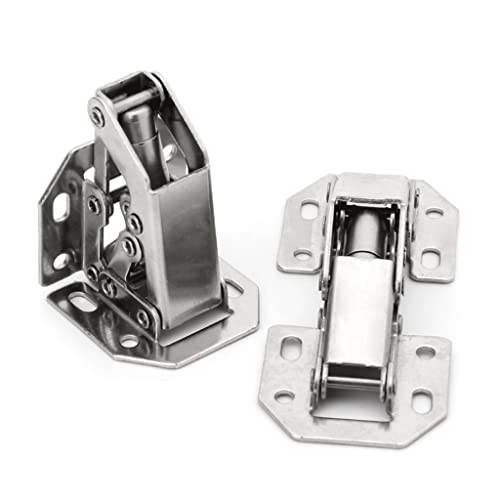 Hardware per Cerniera della Porta a Molla dell'Armadio da Cucina Nascosto a 90 Gradi da 2 Pezzi