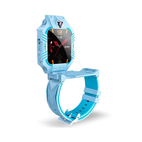 ZLLAN Children's Smart Watch SOS Dual Shot Antil-Lost Phone Watch Smartwatch for Kids with Sim Card Waterproof IP67 Kid Gift (Color : C)