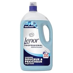 Lenor Professional Brezza Marina Potenziatore Per Vestiti/Ammorbidente Per Vestiti 200 Lavaggi, 4 l, Morbidezza E Freschezza Irresistibili Progettate Per Professionisti