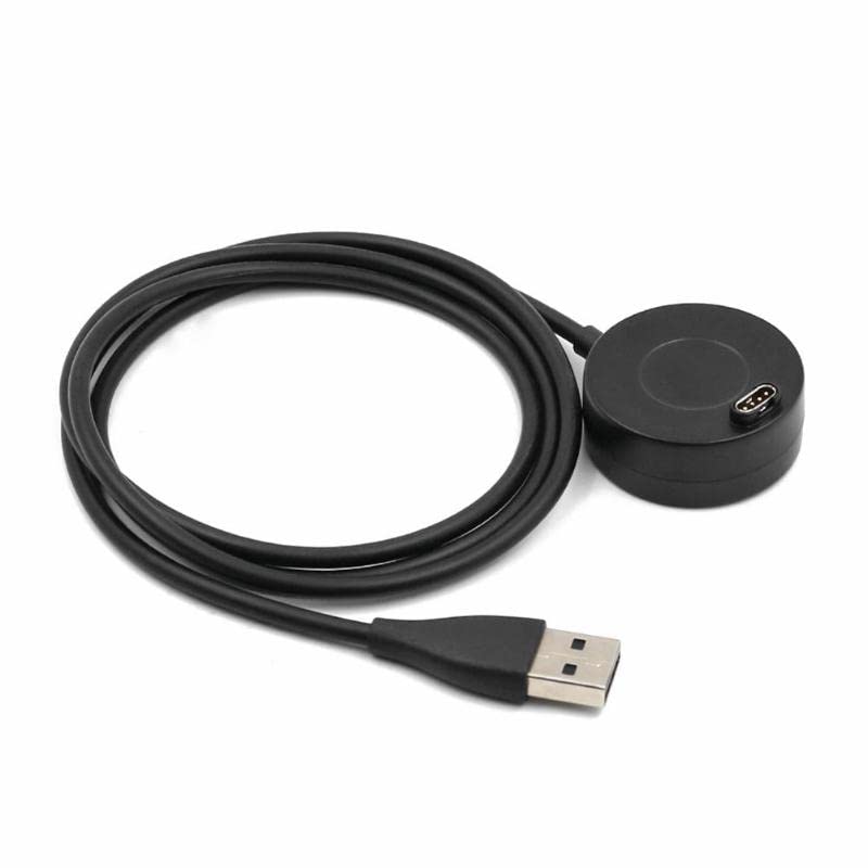 Cable cargador USB compatible con Garmin Vivoactive 3 base de carga para Forerunner 245 45 3
