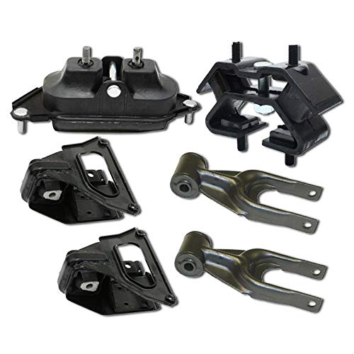 K1106 Fits 2006-2008 Pontiac Grand Prix 3.8L w/o Turbo Motor & Trans Mount Set 6PC : A2906 A5309 A53