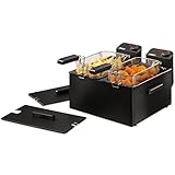  Princess - Double Black Fryer freidora 2x3l 2x1800w