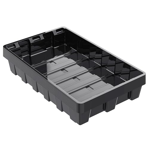 Gardzen 10 Pack Seed Trays, Reusable Plant Grow Trays,...