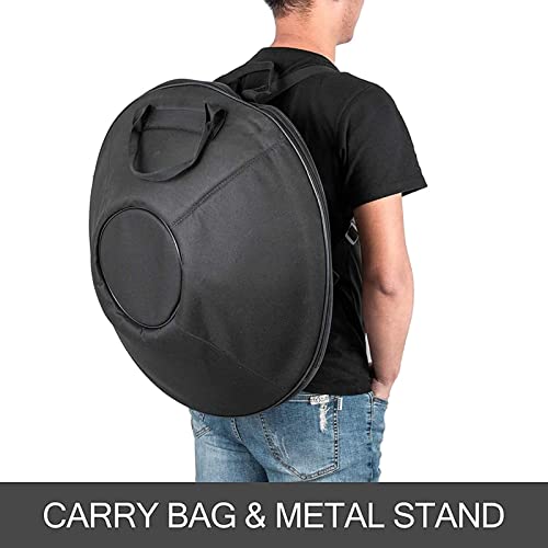 Handpan Drum instrumento 10 notas 22 pulgadas miniatura 6