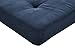 DHP 6-inch Coil Futon Full Size Mattress (only), Blue