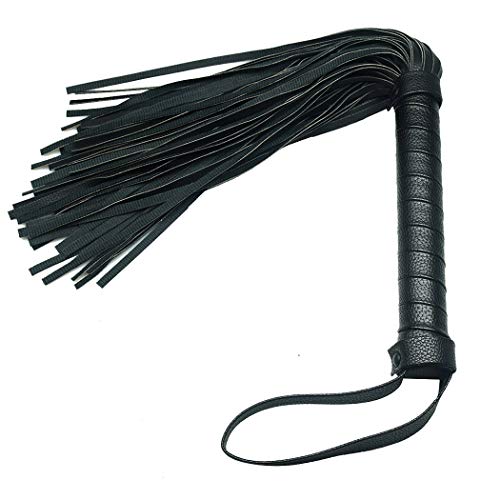 Hxiu Cultivos de equitación y látigos de cuero sintético Cover