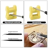 Ainiv Precision Repair Screwdriver Set,21PCS Small Screwdriver with 2PCS Tweezers and 1 Magnetizer Screwdriver Kit Tool for PS4 Watchmakers Jewellers Eyeglasses Sunglasses Repair - Image 5