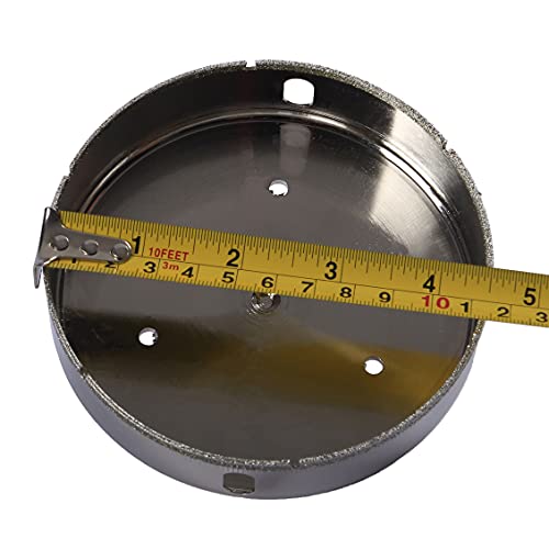 image for DRILAX 4 1/2 Inch Diamond Hole Saw Drill Bit Quartz Granite Porcelain 