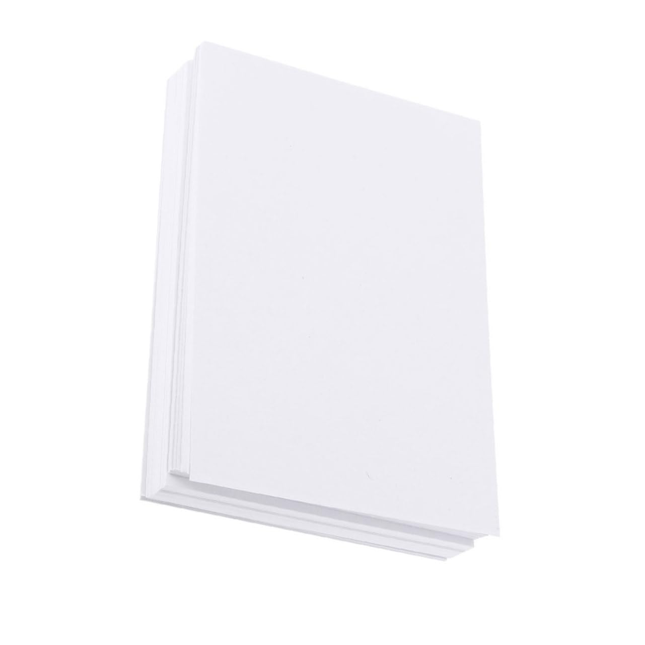 Veemoon 100pcs Watercolor Paper Pad for Artists Durable Sketchbook for Beginners for Drawing Crafting and Educational Use for Outdoor Painting and Art Projects
