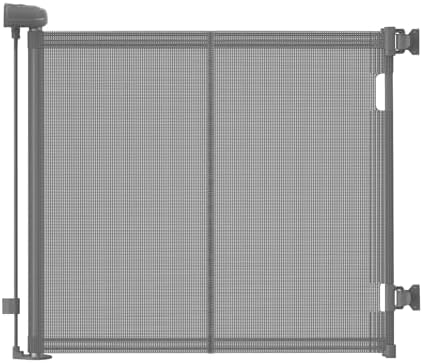 “Treppenschutzgitter Ausziehbare für Babys,0-140 cm,83 cm Hoch Baby Absperrgitter Treppenschutzrollo,Einhändig Bedienbar,Geeignet für Treppen/Türen/Innen & Außen türschutzgitter (1