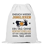 TOLLE GESCHENKIDEE – Der Contact Juggling Jonglage Turnbeutel ist eine tolle Geschenkidee als Geschenk für Mutter, Vater, Oma, Opa, Bruder, Schwester, Sohn, Tochter oder Freunde zum Geburtstag, Weihnachten, Hochzeit, Geburt, Muttertag, Vatertag, Valentinstag oder Ostern.
