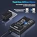 Sokiwi 10Gbps NVMe Docking Station with Cooling Fan - Dual-Bay Offline Clone Tool-Free NVMe M.2 SSD Enclosure for 2230/2242/2260/2280 SSDs (up to 8TB)