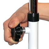 NRS Healthcare L17516 Overbed/Chair Table - Adjustable, Tilting and Wheeled - Image 9