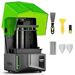 ELEGOO Saturn 4 Imprimante 3D Résine, avec Écran LCD Monochrome HD 10" 12K, Nivelage Automatique, Détection Intelligente, 3D Printer Grand Volume d'impression de 218x122x220 mm³