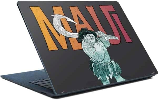 Skinit Decal Laptop Skin Compatible with Surface Laptop - Officially Licensed Disney Princess Moana Winking Art Design