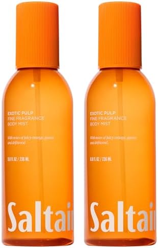 Saltair Body Mist | Fine Fragrance Body Spray | Exotic Pulp, 2 Pack, 8 oz