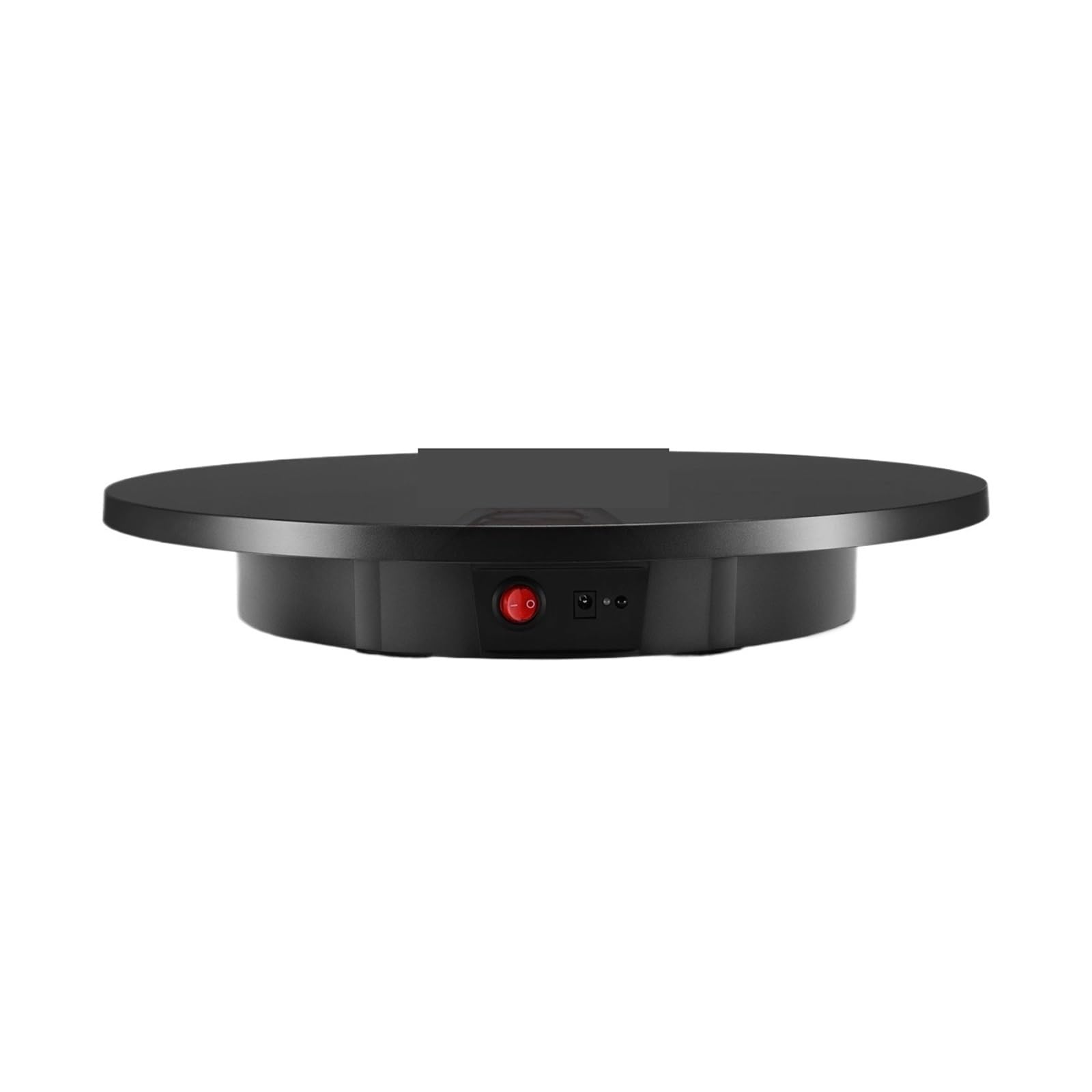 Plateau tournant électrique 360 pour vidéo de produits lourds en studio photo noir