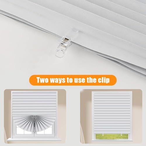 Jonuin 4 Pack Temporary Blinds, 90x180CM No Drill Stick on Blinds, Easy to Cut and Fit Self Adhesive Blind for Windows, Doors, Kitchen, Bathroom, Bedroom Blackout Thermal Privacy Protection (White) - Cosy Home Interiors Jonuin 4 Pack Temporary Blinds, 90x180CM No Drill Stick on Blinds, Easy to Cut and Fit Self Adhesive Blind for Windows, Doors, Kitchen, Bathroom, Bedroom Blackout Thermal Privacy Protection (White) - Image 6