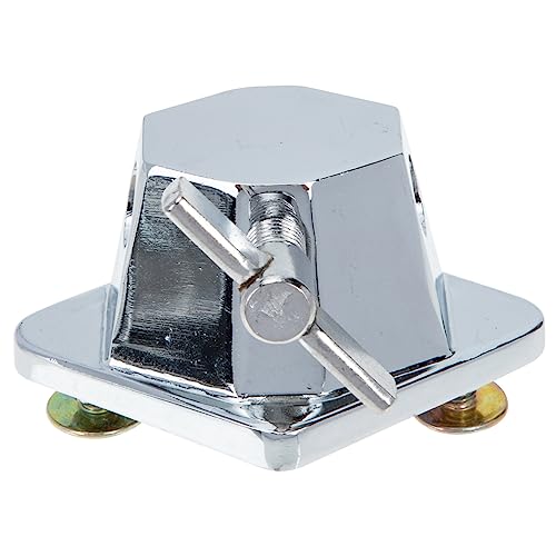 Base para pata de tom de percusión con diseño compacto, fácil de almacenar y compatible con tambores tom para principiantes y profesionales