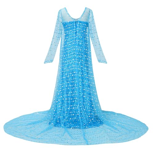 Disfraz princesa de nieve para niñas con accesorios miniatura 2