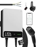 dé Wallbox 7,4 kW Tipo 2 con APP, Cavo Tipo 2 de 5m