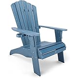 adirondack chair kunststoff grau Easy to Clean and Maintain: Unlike other wooden chairs, our adirondack chairs require no special maintenance. If it is accidentally dirty, it can be cleaned with soapy water or sandpaper lightly. All materials can be degraded without harming the ecological environment. There is no harm to the human body, so you can use it with confidence.