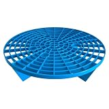 Sutekus Grit Trap Automotive Wash Bucket Insert Wash Bucket Filter Remove Dirt and Debris from Microfiber for Car Wash, Blue