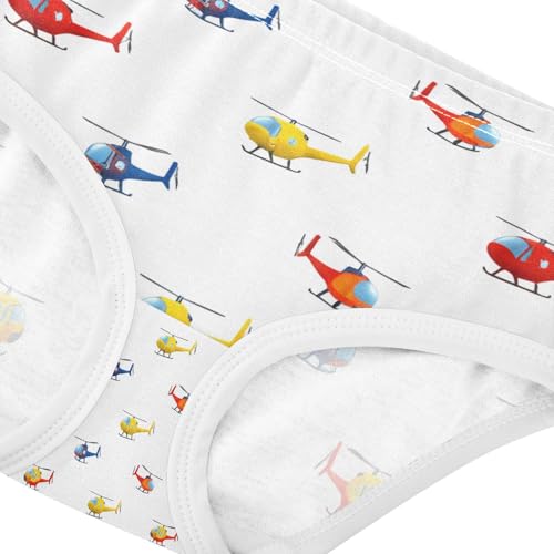 Colorful Helicopters Toddler Girls's Underwear 2T 202c18774