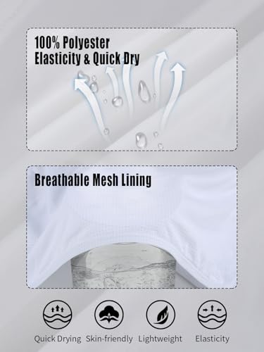 RELLECIGA Men's Board Shorts Quick Dry 9 Inch Swim Trunk with Mesh Lining4